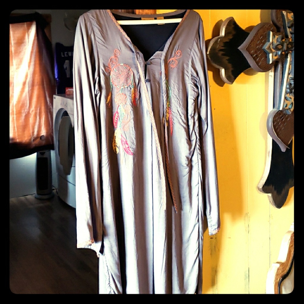Wrangler long sleeve dress